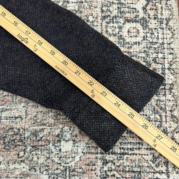 Jachs Outdoor Button Up Shirt Jacket XL Corduroy Cozy Fleece Blue - Picture 11 of 15